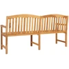 Lauko baldų komplektas Rankų darbo rožių suolelis 150 x 60 x 90 cm Kieto teka medžio