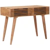 Rankų darbo stalas Teak medžio rudas 100 x 48 x 76 cm