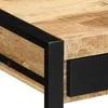 Rašomasis stalas 100x50x75 cm Masyvus neapdorotas medis Mango