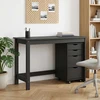 Rašomasis stalas ir riedantis kabinetas MOSS 2 pcs Juoda