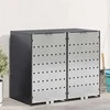 Rato konteinerių laikymas 3 konteineriams 340 x 77.5 x 115.5 cm