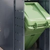 Rato konteinerių laikymas 3 konteineriams Šviesiai pilka
