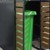 Rato konteinerių laikymas 3 konteineriams 340 x 77.5 x 115.5 cm