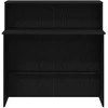 Registratūra Juoda 100x50x103,5 cm apdirbta mediena