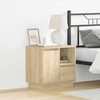 Šalia lovos spintelė 2 pcs Sonoma ąžuolas 50 x 34,5 x 50 cm