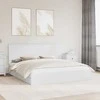 Saugos lova su galvūgalio Balta 180 x 200 cm Apdirbta mediena