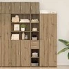Oppbevaringsskap 2 pcs Amatininkų ąžuolas 30 x 42,5 x 225 cm