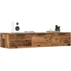 Sieninė Spinta Old Wood 102x30x20 cm Inžinierinė mediena
