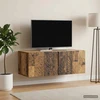 TV staliukas Sieninė TV spintelė 59,5 x 31 cm Sendintos medienos
