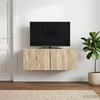 Sieninė TV spintelė 59,5 x 31 cm Sonoma ąžuolas