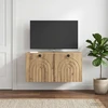 TV staliukas Sieninė TV spintelė 59,5 x 31 x 30 cm Artisano ąžuolo