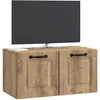 TV staliukas Sieninė TV spintelė 59,5 x 31 x 30 cm Artisano ąžuolo