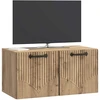 TV staliukas Sieninė TV spintelė 59,5 x 31 x 30 cm Artisano ąžuolo