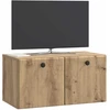 TV staliukas Sieninė TV spintelė 59,5 x 31 x 30 cm Artisano ąžuolo
