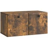 TV staliukas Sieninė TV spintelė 59,5 x 31 x 30 cm Dūminio ąžuolo