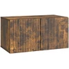 TV staliukas Sieninė TV spintelė 59,5 x 31 x 30 cm Dūminio ąžuolo
