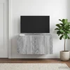 TV staliukas Sieninė TV spintelė 59,5 x 31 x 30 cm Pilka sonoma ąžuolo