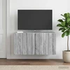 TV staliukas Sieninė TV spintelė 59,5 x 31 x 30 cm Pilka Sonoma