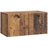 TV staliukas Sieninė TV spintelė 59,5 x 31 x 30 cm Sendintos medienos