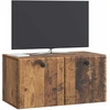 TV staliukas Sieninė TV spintelė 59,5 x 31 x 30 cm Sendintos medienos