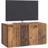 TV staliukas Sieninė TV spintelė 59,5 x 31 x 30 cm Sendintos medienos