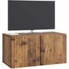 TV staliukas Sieninė TV spintelė 59,5 x 31 x 30 cm Sendintos medienos
