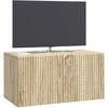 TV staliukas Sieninė TV spintelė 59,5 x 31 x 30 cm Sonoma ąžuolas