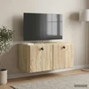 TV staliukas Sieninė TV spintelė 59,5 x 31 x 30 cm Sonoma ąžuolas
