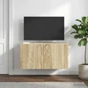 TV staliukas Sieninė TV spintelė 59,5 x 31 x 30 cm Sonoma ąžuolas