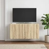 TV staliukas Sieninė TV spintelė 59,5 x 31 x 30 cm Sonoma ąžuolas