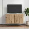 TV staliukas Sieninė TV spintelė 59,5 x 41 x 30 cm Artisano ąžuolo