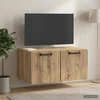 TV staliukas Sieninė TV spintelė 59,5 x 41 x 30 cm Artisano ąžuolo