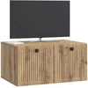 TV staliukas Sieninė TV spintelė 59,5 x 41 x 30 cm Artisano ąžuolo