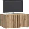 TV staliukas Sieninė TV spintelė 59,5 x 41 x 30 cm Artisano ąžuolo