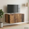 TV staliukas Sieninė TV spintelė 59,5 x 41 x 30 cm Sendintos medienos
