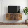 TV staliukas Sieninė TV spintelė 59,5 x 41 x 30 cm Sendintos medienos