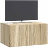 TV staliukas Sieninė TV spintelė 59,5 x 41 x 30 cm Sonoma ąžuolas