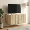 TV staliukas Sieninė TV spintelė 59,5 x 41 x 30 cm Sonoma ąžuolas