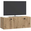 TV staliukas Sieninė TV spintelė 78,5 x 31 x 30 cm Artisano ąžuolo