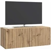 TV staliukas Sieninė TV spintelė 78,5 x 31 x 30 cm Artisano ąžuolo