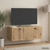 TV staliukas Sieninė TV spintelė 78,5 x 31 x 30 cm Artisano ąžuolo