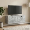 TV staliukas Sieninė TV spintelė 78,5 x 31 x 30 cm Betono pilka
