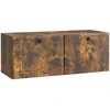 TV staliukas Sieninė TV spintelė 78,5 x 31 x 30 cm Dūminio ąžuolo