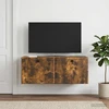 TV staliukas Sieninė TV spintelė 78,5 x 31 x 30 cm Dūminio ąžuolo