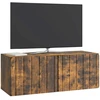 TV staliukas Sieninė TV spintelė 78,5 x 31 x 30 cm Dūminio ąžuolo