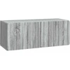TV staliukas Sieninė TV spintelė 78,5 x 31 x 30 cm Pilka Sonoma