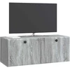 TV staliukas Sieninė TV spintelė 78,5 x 31 x 30 cm Pilka Sonoma