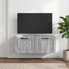 TV staliukas Sieninė TV spintelė 78,5 x 31 x 30 cm Pilka sonoma ąžuolo