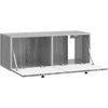 TV staliukas Sieninė TV spintelė 78,5 x 31 x 30 cm Pilka Sonoma