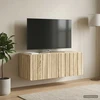 TV staliukas Sieninė TV spintelė 78,5 x 31 x 30 cm Sonoma ąžuolas